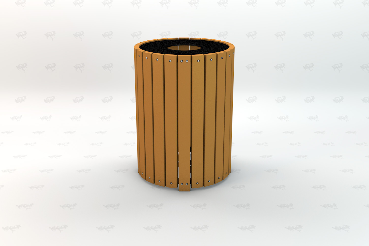 Heavy Duty Round Receptacle Front__CED