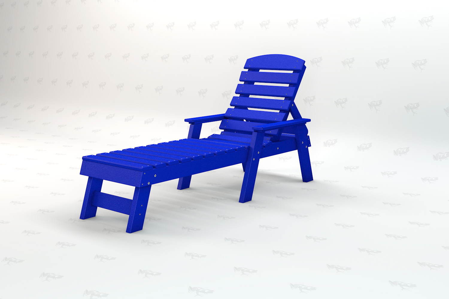 Pensacola Chaise Lounge Chair  Right__BLU