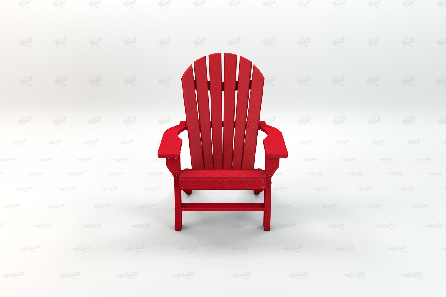 Seaside Adirondack Front Red