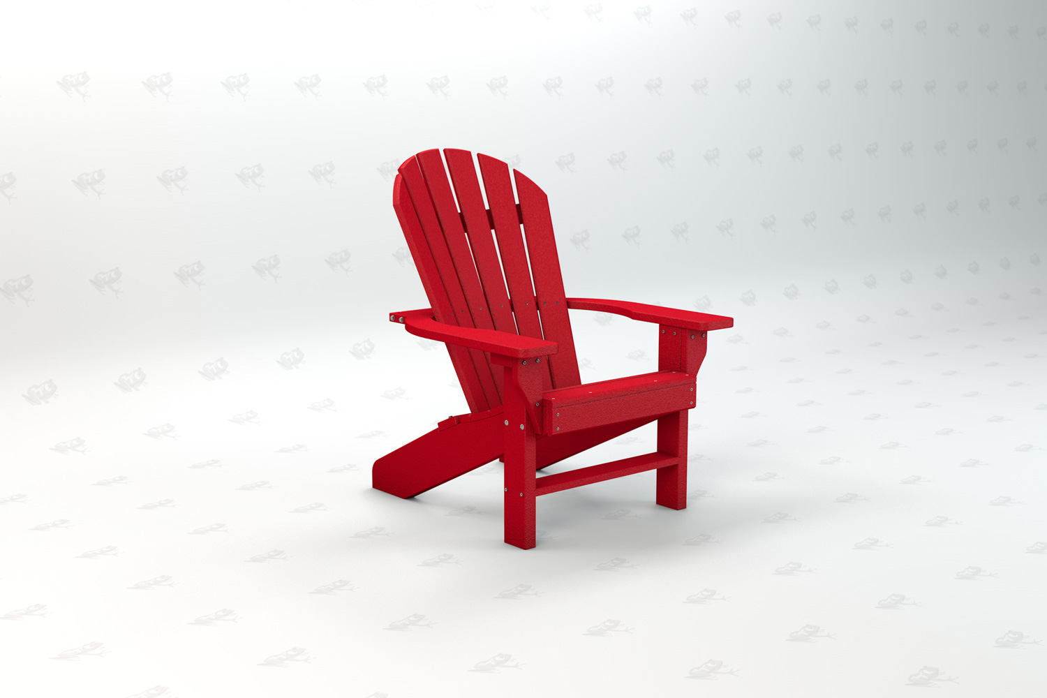 Seaside Adirondack Left Red