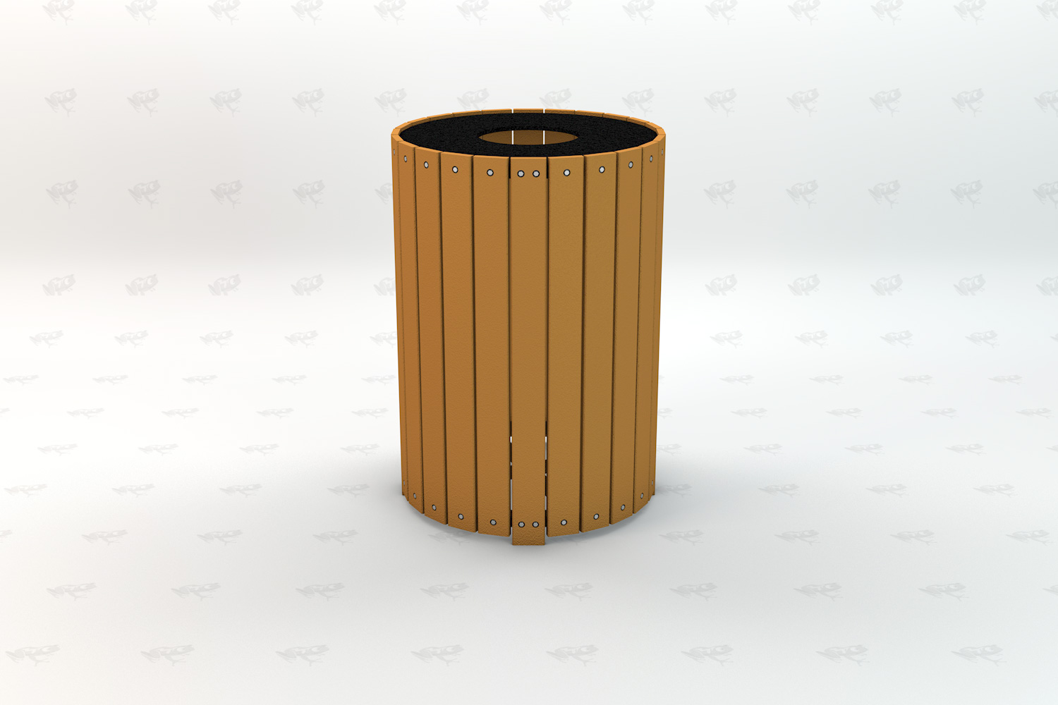 Standard Round Receptacle Front__CED