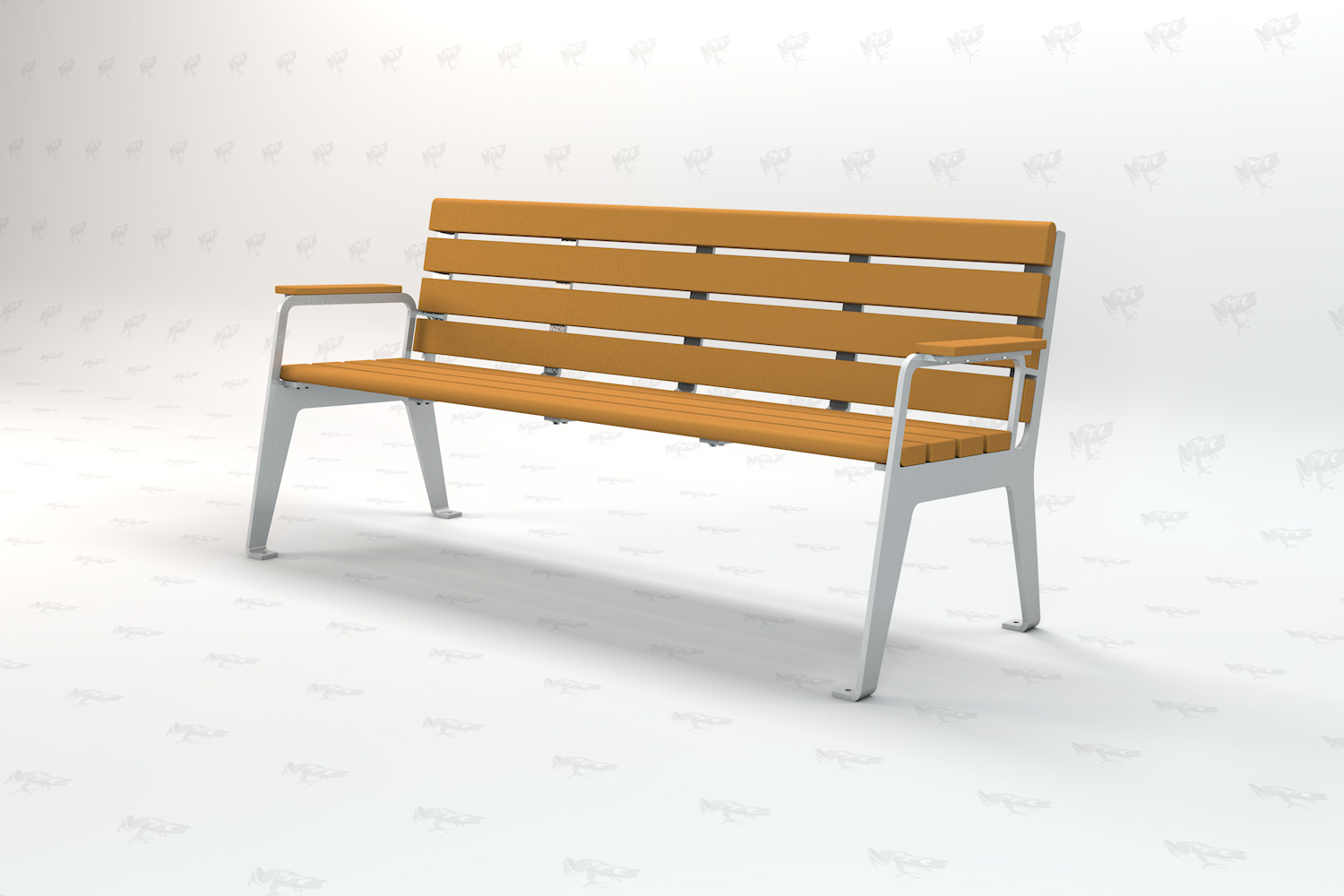 Plaza Bench