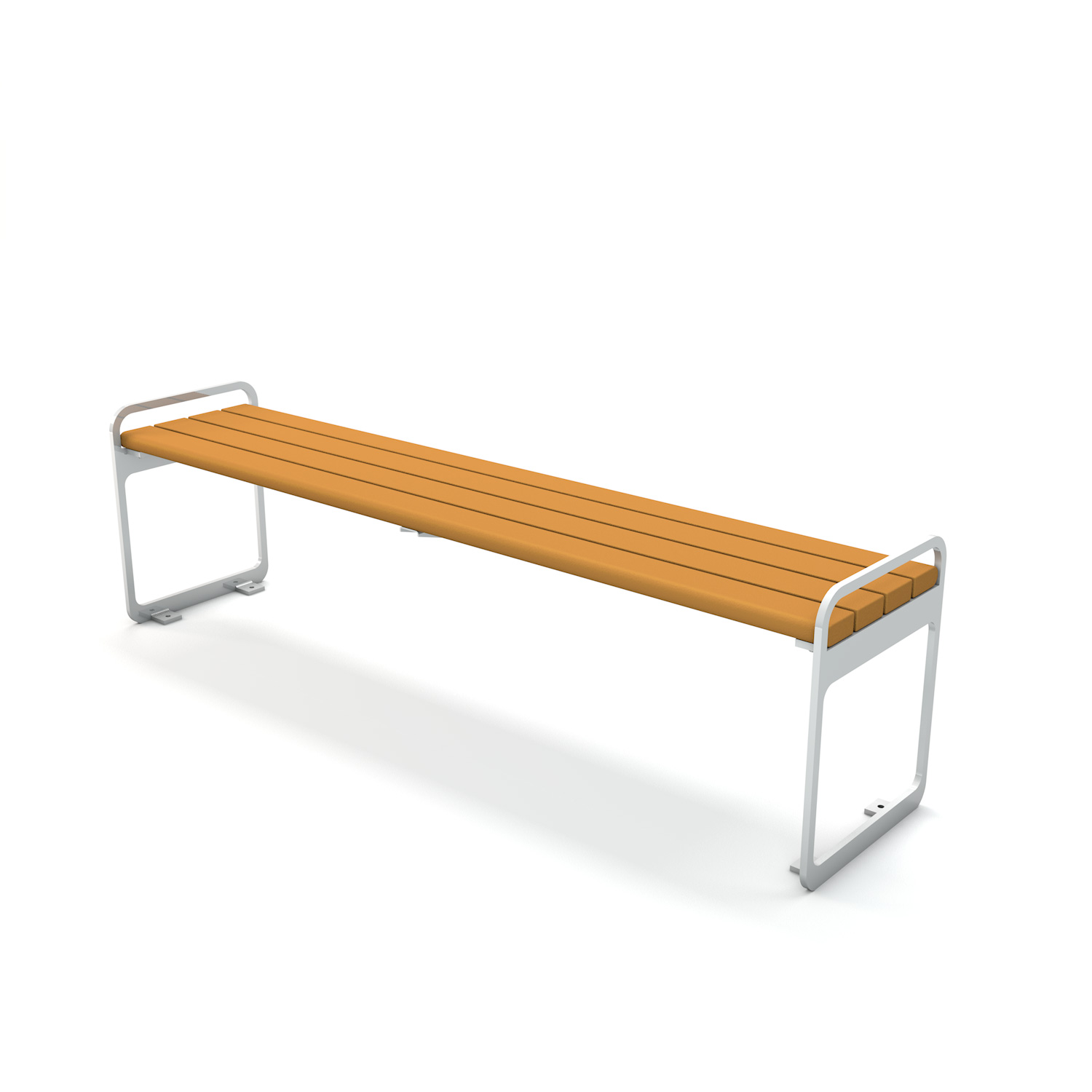 Plaza Backless Bench