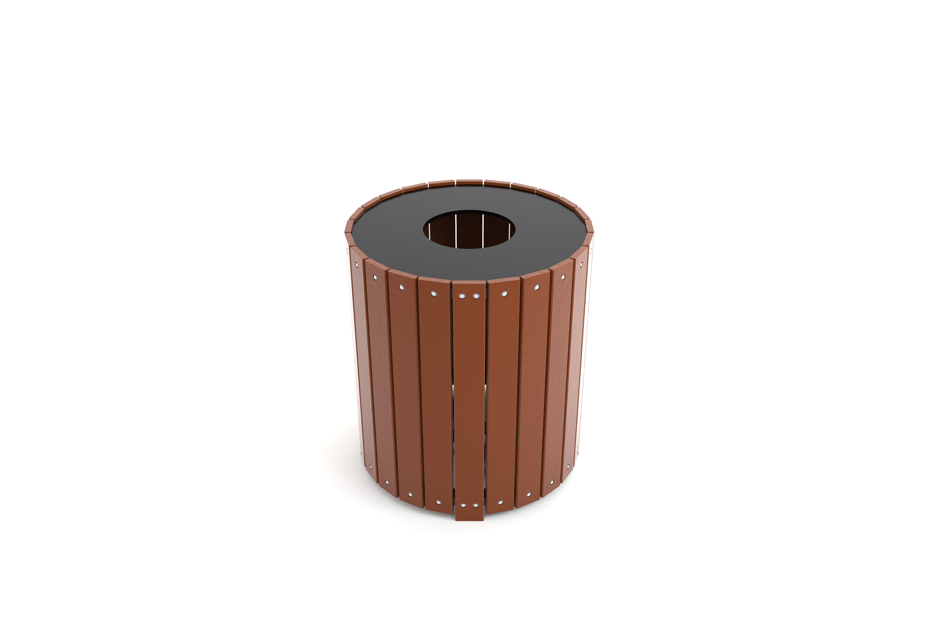 Standard Round Receptacle Front__BRO